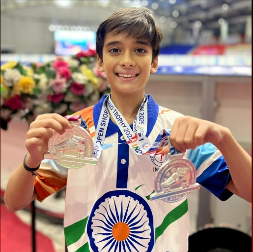 Pune’s Young Skater Vardaan Laddha Wins National and Asian Medals 1 Skater Vardaan Laddha