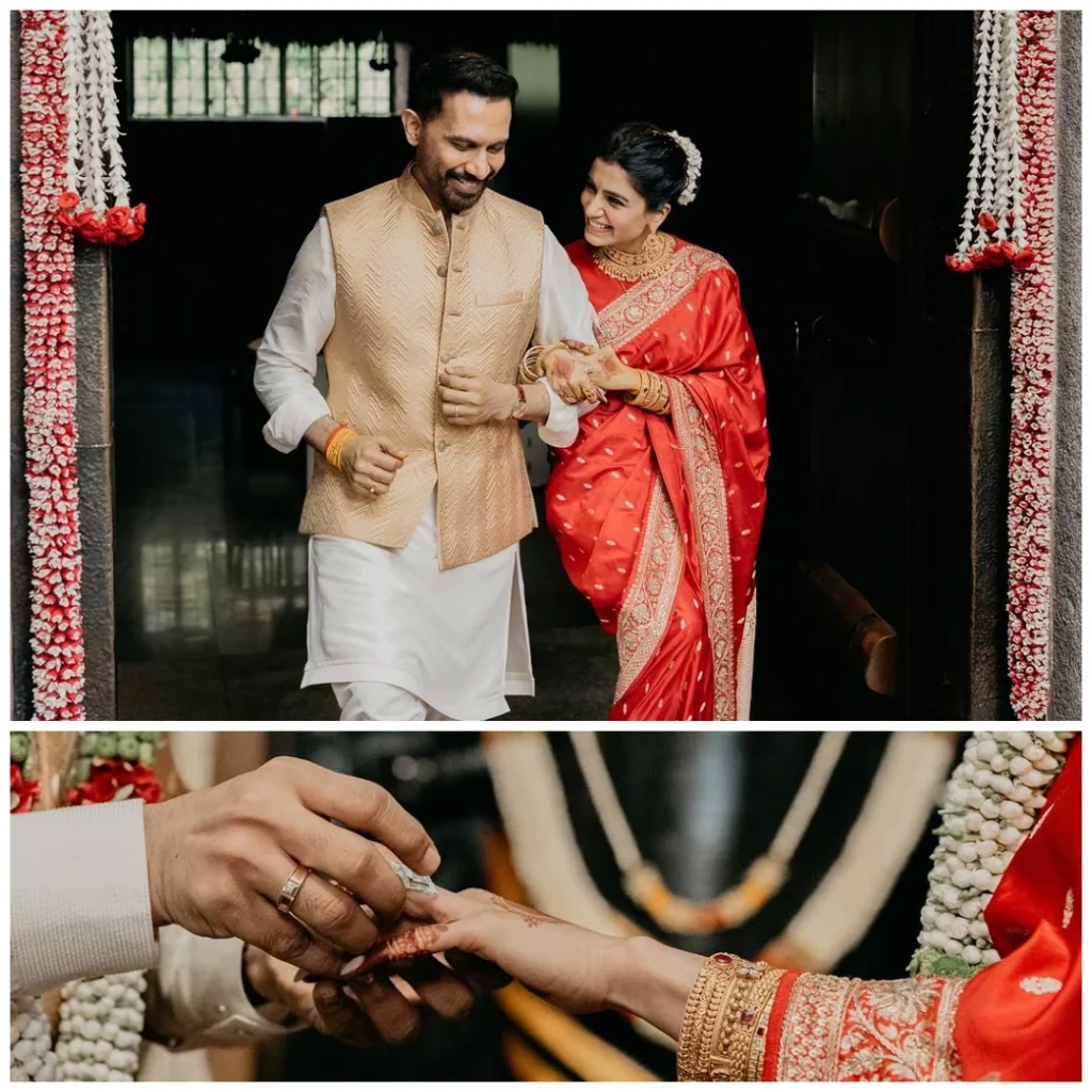 Samantha marriage 2025, Samantha Ruth Prabhu wedding, Raj Nidimoru Samantha, Samantha Raj wedding photos, Isha Yoga Centre wedding, Samantha second marriage, Tollywood wedding news