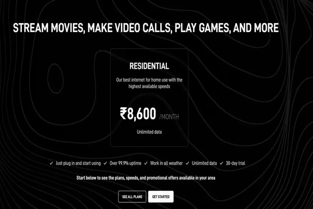 Starlink, Starlink India, Starlink in India